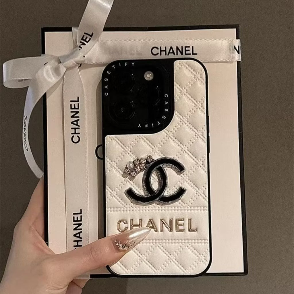 Luxury CHANEL CASE FOR IPHONE 16 15 14