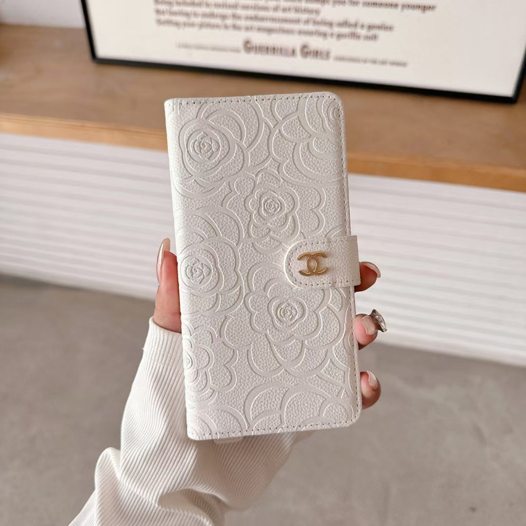 Chanel Leather Wallet Bag Apple iPhone Case