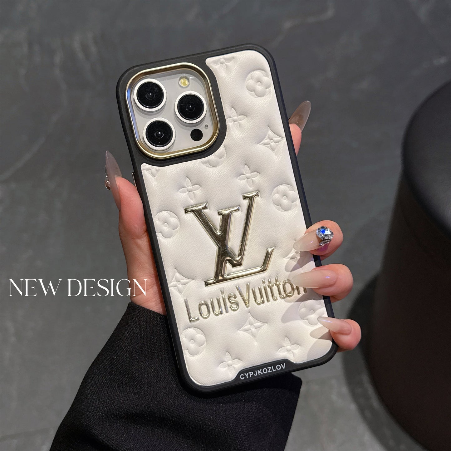 Leather Louis Vuitton Apple iPhone Case