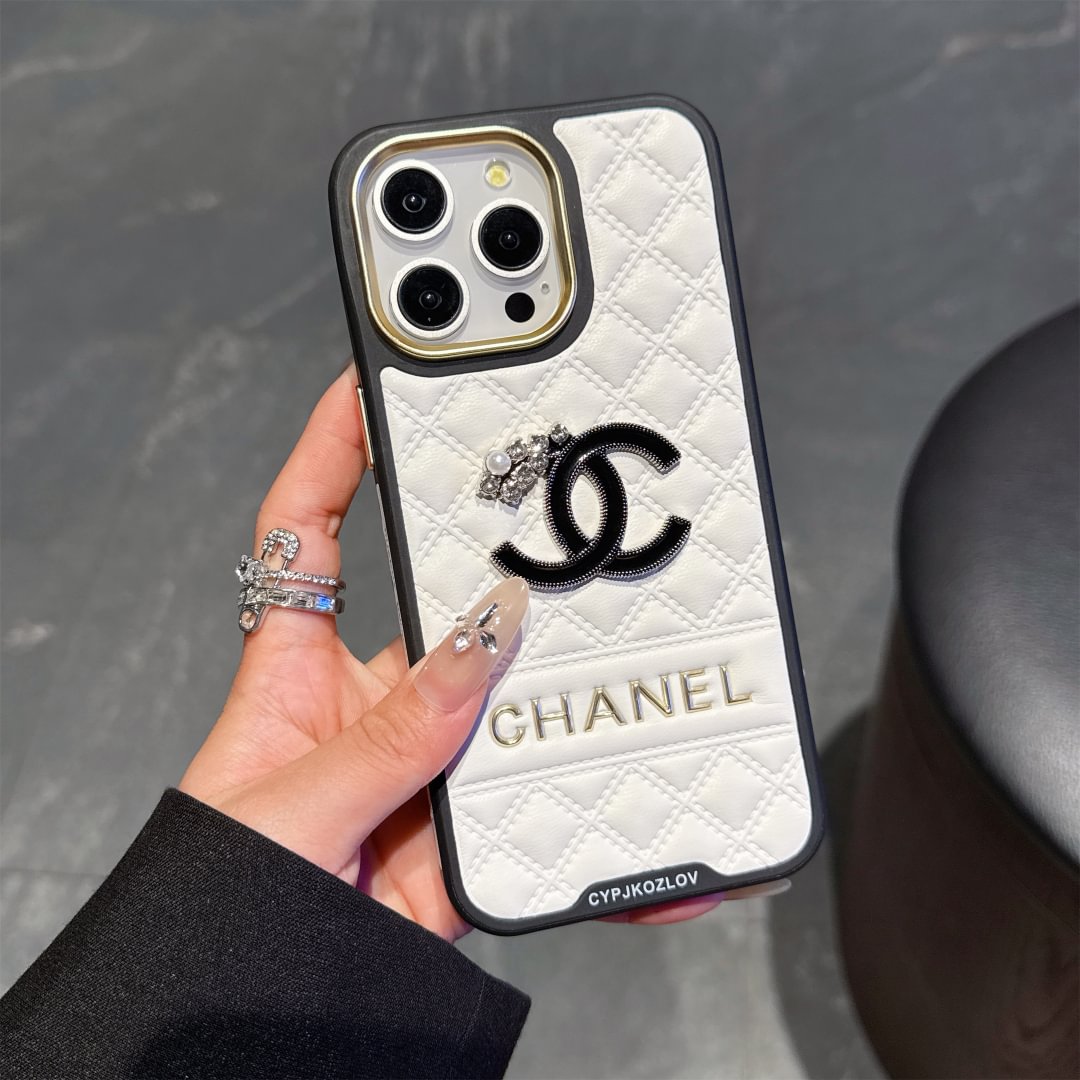 Luxury Chanel Diamond iPhone Case