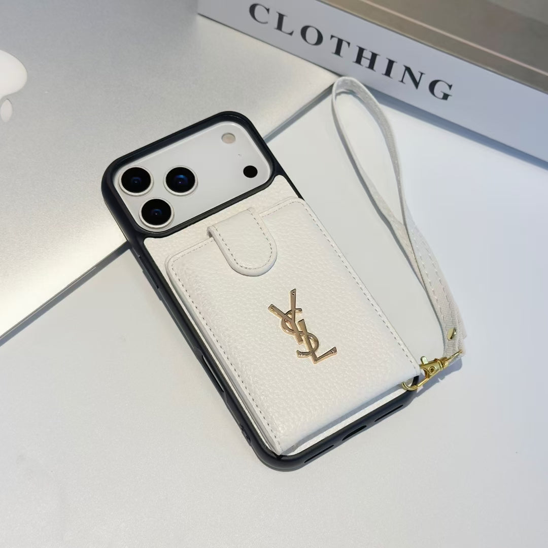 YSL iPhone 14 Pro – Slim Clear Phone Case