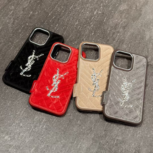 YSL iPhone 15 Plus – Luxury Designer Phone Case
