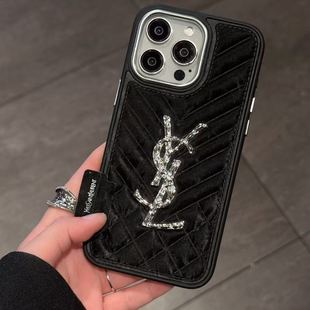 YSL iPhone 15 Plus – Slim Clear Phone Case
