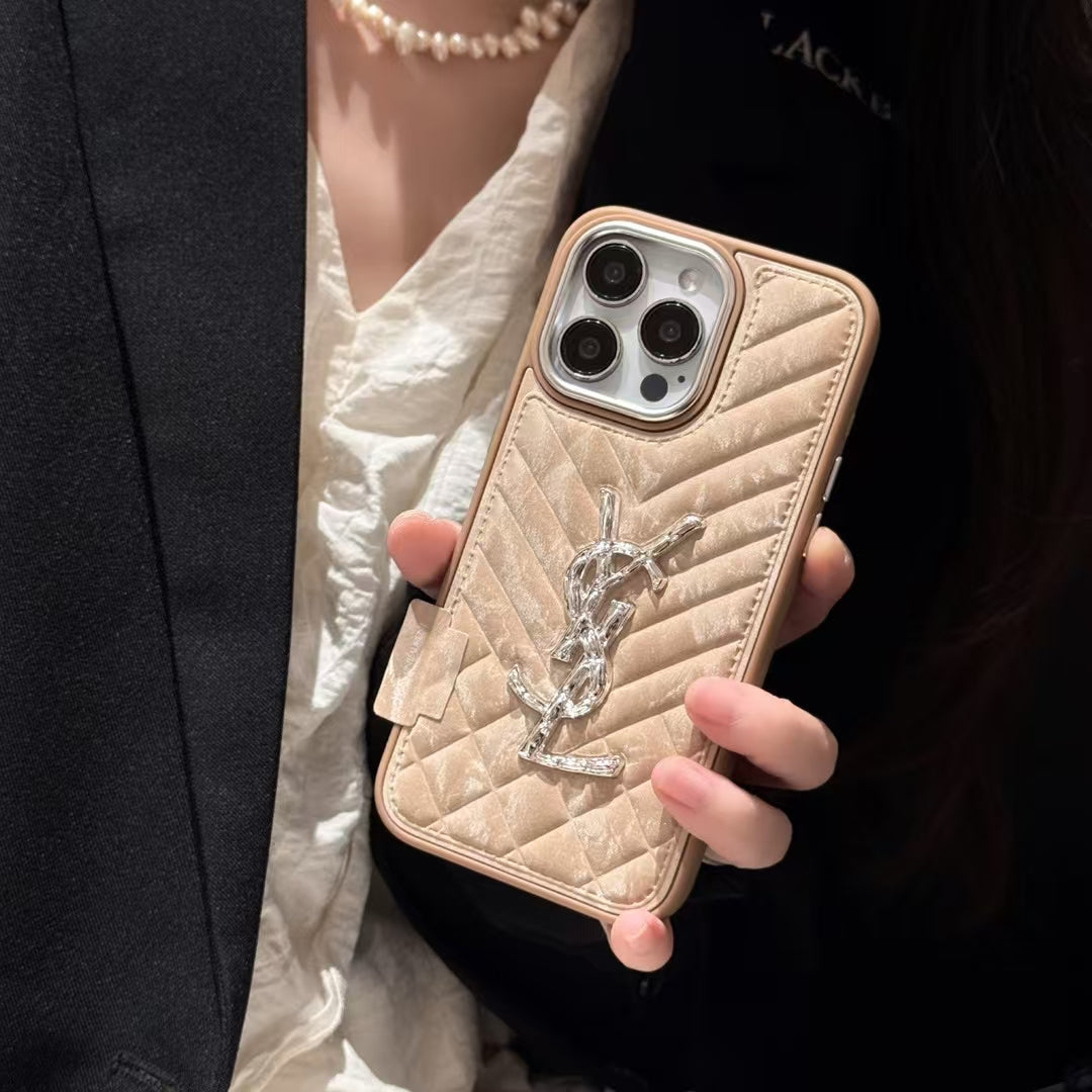 YSL iPhone 15 Plus – MagSafe Premium Phone Case
